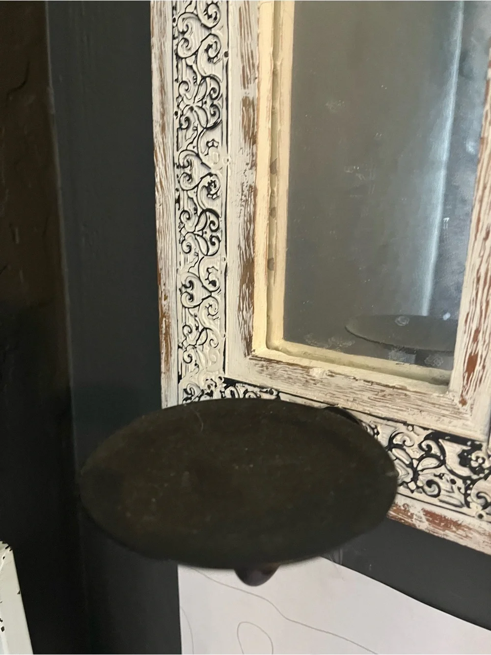 Pier 1 Imports Mirrored Wall Candleholder